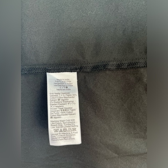 J.CREW Size XL Black Sweetheart tank dress with poplin skirt - Picture 15 of 16